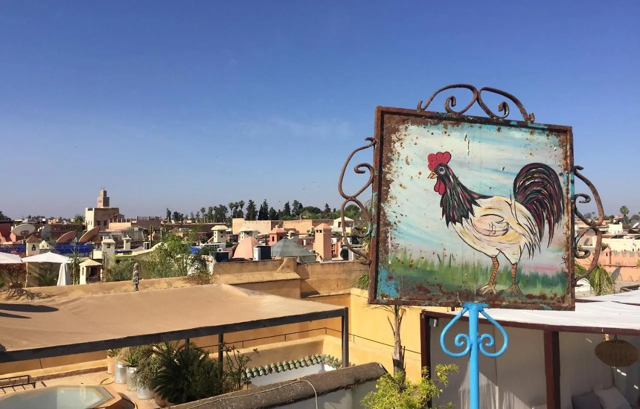 ***  מרקש Riad Le Coq Berbere מרוקו